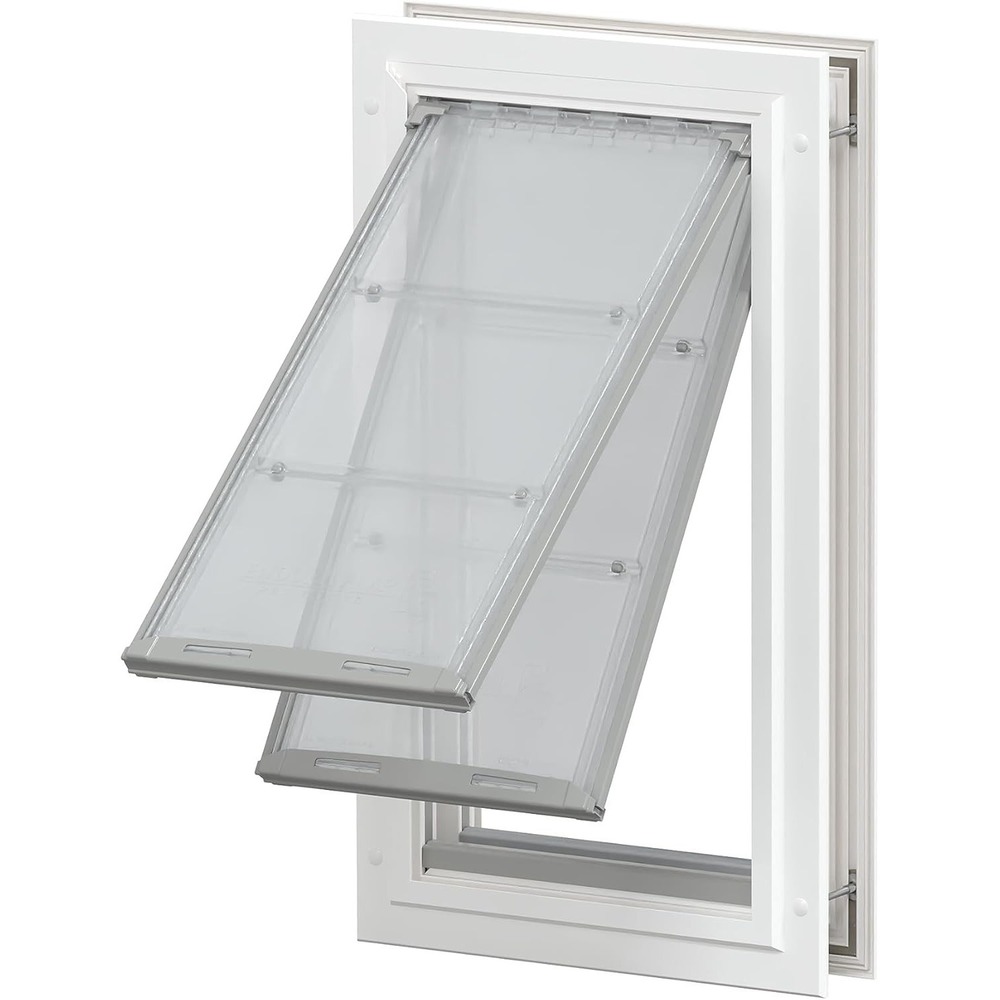 New Endura Flap Small White Double Flap for Dogs Energy Efficient All weather US